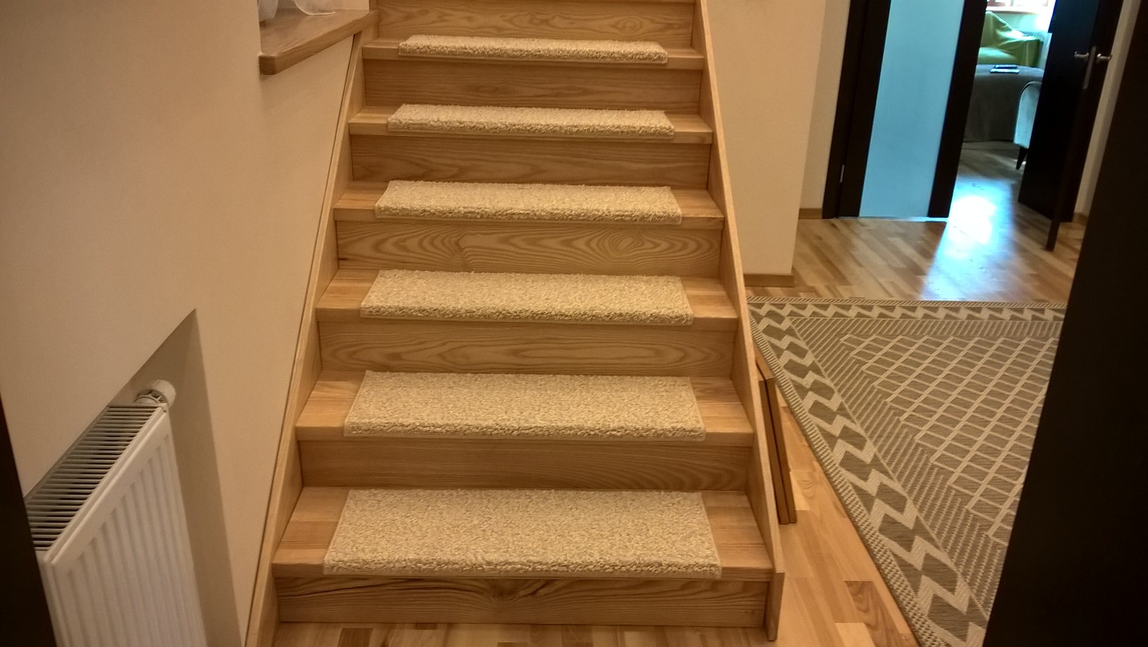 Коврики для ступеней лестницы - 73 фото